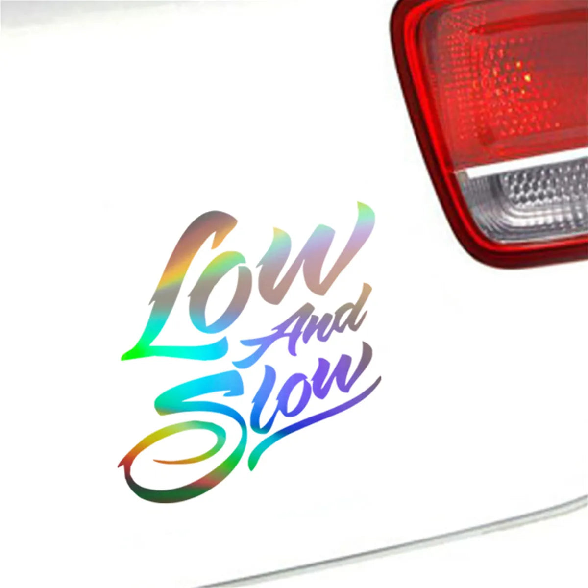 Low And Slow Car Sticker Vinyl Decal Car Truck Bumper Window Laptop Sticker Decor Gift Die Cut Decals Laptop Window Glass