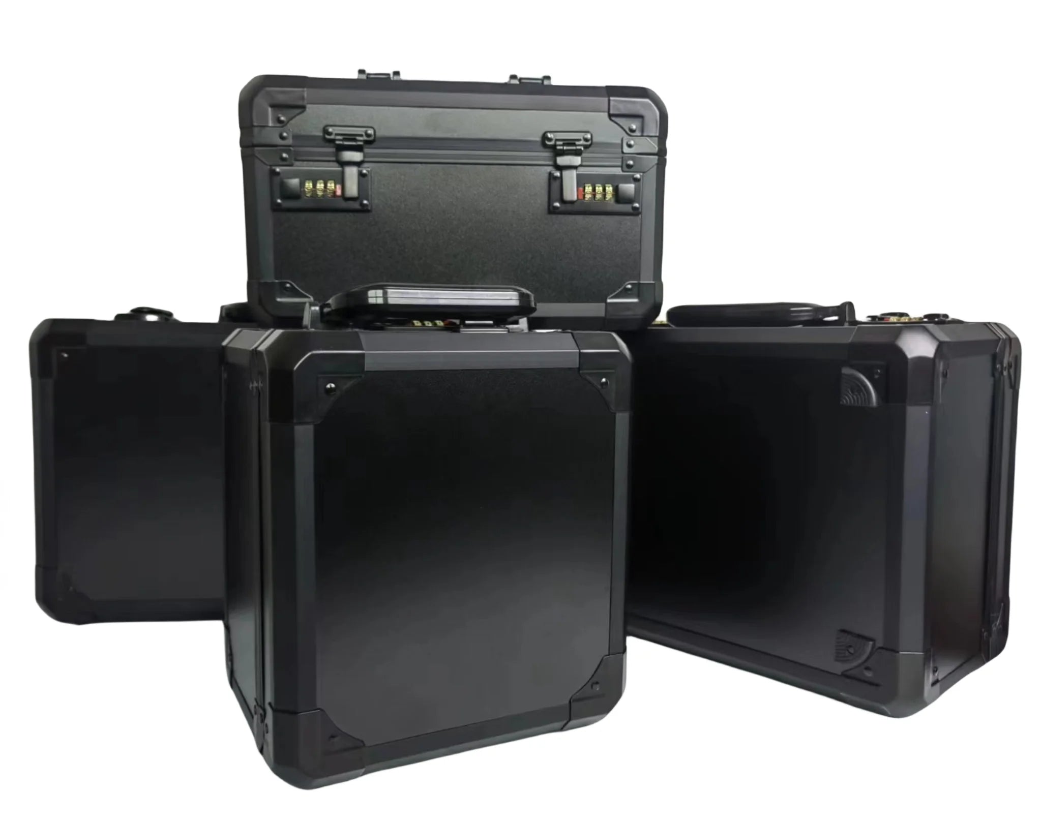 Aluminium Graded Card Storage Box Sports Card Box With Customized Foam Inside Slab Case for Graded Cards "K" Corner