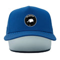 New Arrival Design Hydro Golf Hat With Custom Rectangle Rubber Patch Breathable Perforated Sport Baseball Cap for Walking Travel