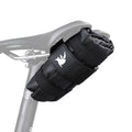 For Rhinowalk 200g Urban Riding Gravel Bike Accessories-10.5*15*2cm Bicycle Saddle Pouch and Seat Bag Roll Wrap Tool Kit