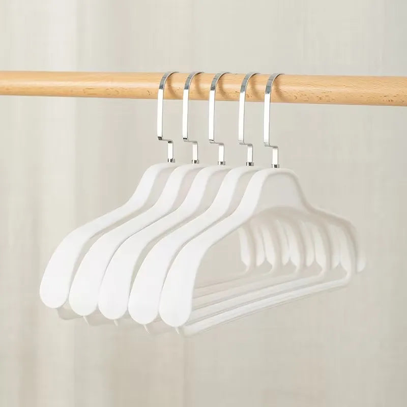 Factory Direct Sales Household Clothes Drying Rack Wide Shoulder Hanger Non-slip Suit Jacket Seamless