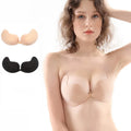 Invisible Mango Shape Push up Full Glue Silicone Backless Strapless Bra Adhesive