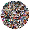 100PCS Cool Fashional Bro Decals for Teen Skateboard Laptop Guitar Bottle Funny Homies Sticker