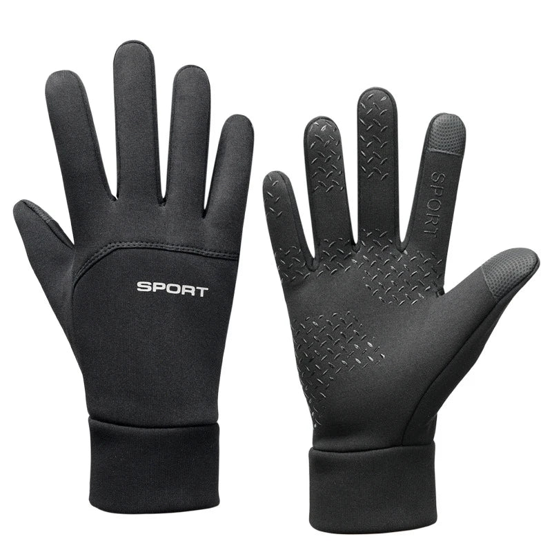Warm Touch Screen Hot Sale Unisex Winter Thermal Gloves Waterproof Windproof Riding Cycling Gloves