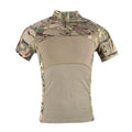 Men Short Sleeve Camouflage Tactical Shirt Outdoor Hunting Hiking Combat CP Camo Short Sleeve T-Shirt