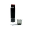 12g Double Head Black Powder Tube New Round Foundation Brush Cosmetic Lipstick Blush Cream Cheek Stick