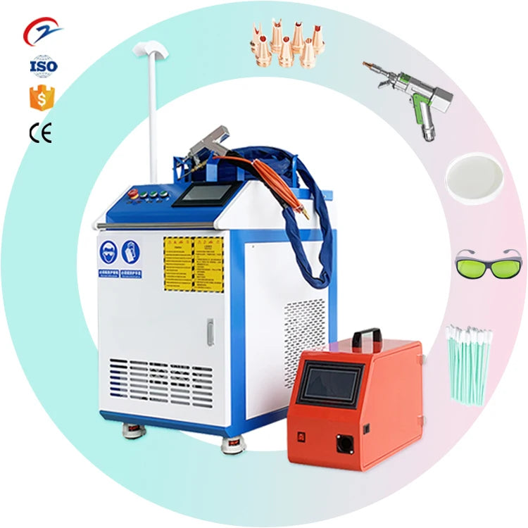 Factory Professional Production 3 in 1 Handheld Leaser Welding Machine for Metal 1000W 1500W 2000W 3000W CW Laser Welders