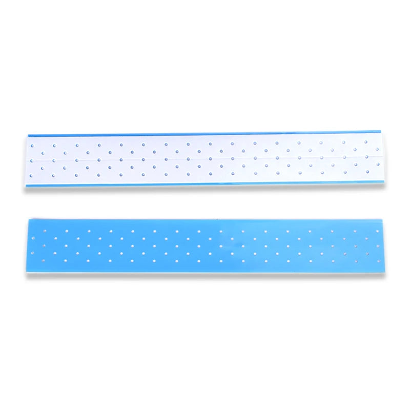 Super Adhesive Blue Hair Extension Tape Waterproof and Breathable Perforated Wig Tape