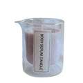 Custom Luxury Design Double Wall Borosilicate Cylinder Glass Heat Resistant Eco-Friendly Handmade Reusable No-Lid Fashionable