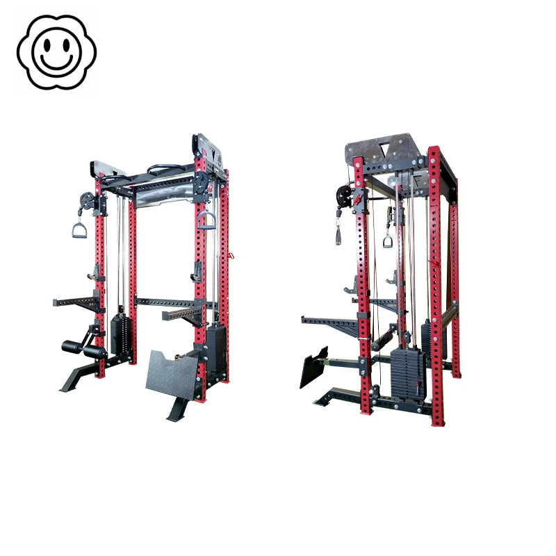 Commercial Smith Machine Gantry Integrated Trainer Multi-Functional Strength Fitness Equipment Home Multi-Functional Combination