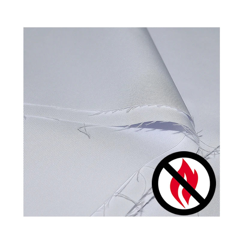 Eco-Friendly Flame Retardant Stretch Backlit Fabric OEKO-TEX Certified LED Lightbox Curtain Craft Twill 100% Polyester Plain