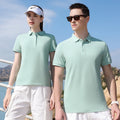 Hot Selling Design Custom Logo 100 Cotton Solid Color Uniform Golf Polo Shirt for Men