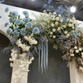 Wholesale New Artificial Hanging Flowers Wedding Decoration Hall Flower Arrangement