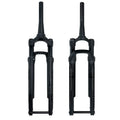 700C Rock Shox Aluminum Front Fork Thru Axle 100*12MM Disc Brake Travel 60MM Air Suspension Road Gravel Bicycle Fork
