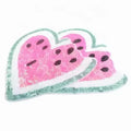 Wholesale Free Custom Cartoon Logo Design Embroidery Sequin Applique Patches for Kids Clothing