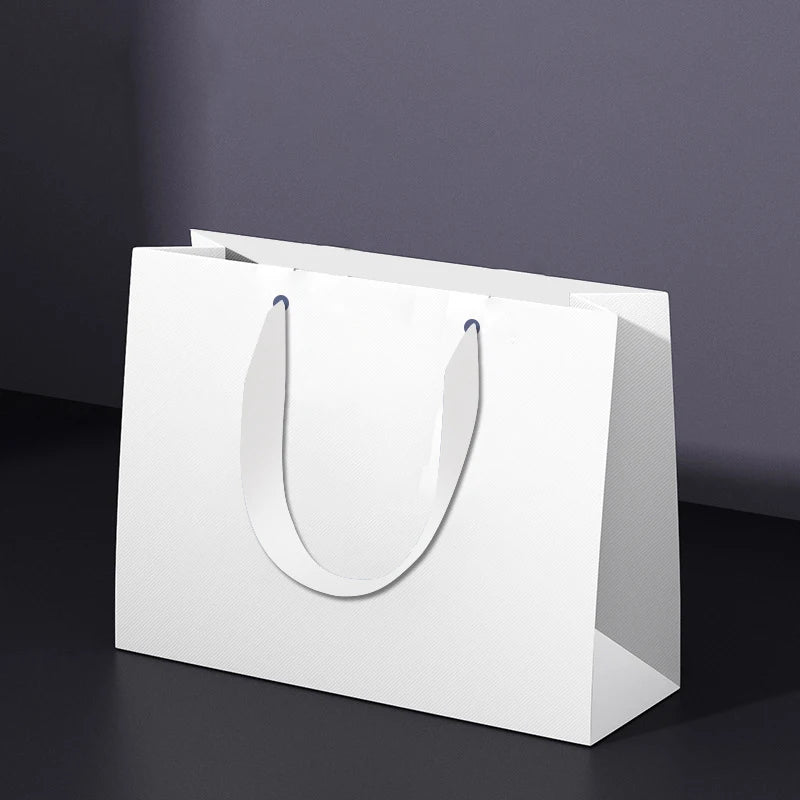 SY Luxury Specialty Paper Gift Bag with Custom Logo for Clothing Shoes Fur Premium Shopping and Packaging Bag