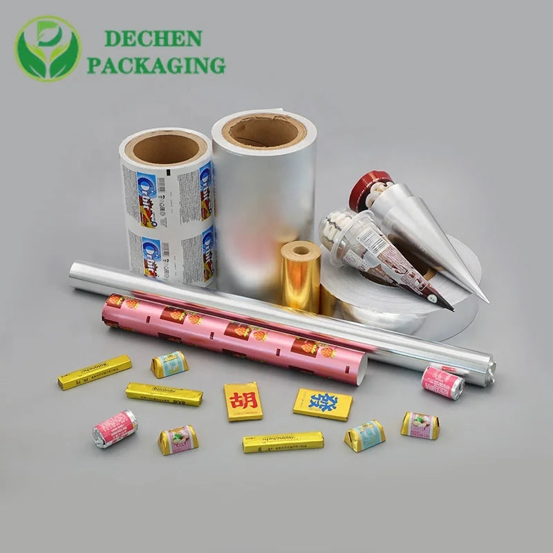 Butter Paper Rolls Alcohol Swab Packaging Ice Cream Cone Sleeve Pe Aluminum Film