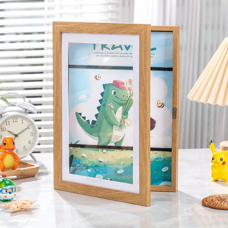 Kids Artwork Picture Frame Hot Selling Children Display Frame Changeable Storage Frame for Kid Art Horizontal & Vertical