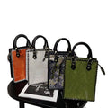 Wholesale DIY Handbag PU Tote Bag Kit with Zipper Closure Chains Adjustable Portable for Travel Use