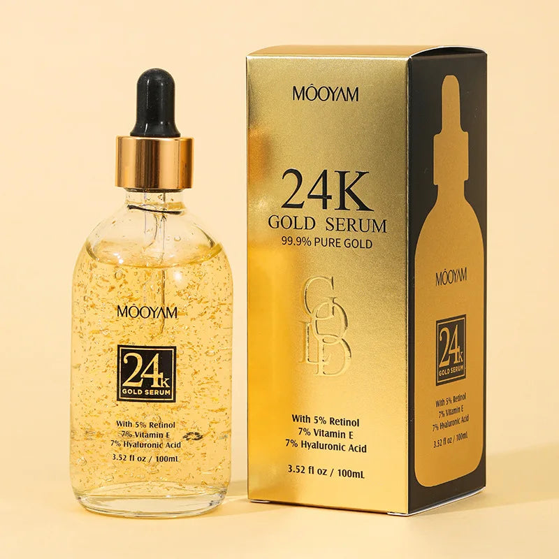 Best Selling Vitamin E Natural Ingredients Skin Care Nourishing Moisturizing 24k Gold Serum