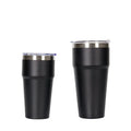 Hot Selling Custom Logo Designer Stainless Steel Vacuum Insulated Coffee Wine Travel Tumbler 16oz Car Tumbler
