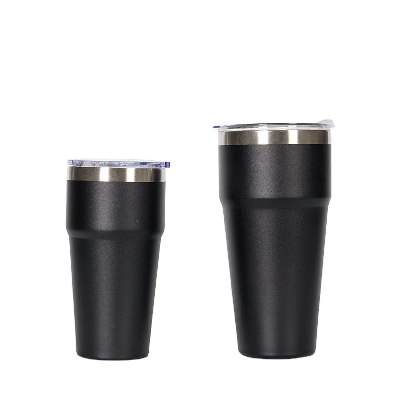 Hot Selling Custom Logo Designer Stainless Steel Vacuum Insulated Coffee Wine Travel Tumbler 16oz Car Tumbler