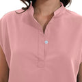 Scrubs Set for Womens Cross V-Neck Top & Elastic Waist Drawstring Jogger Pant Medical Uniform