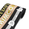 Custom logo Durable Nylon Polyester Cotton Woven Jacquard Black Camo Webbing Ribbon Belt Strap Tape Fabric Trim