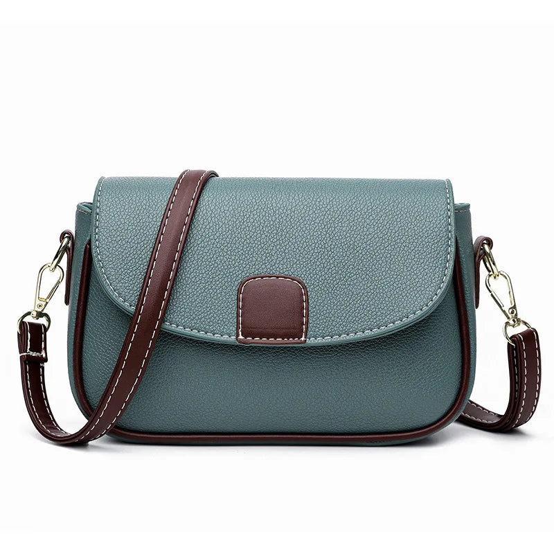 2025  New Fashion Women's Shoulder Messenger Luxury Hand Bags Large Capacity Popular Pu Leather Handbags