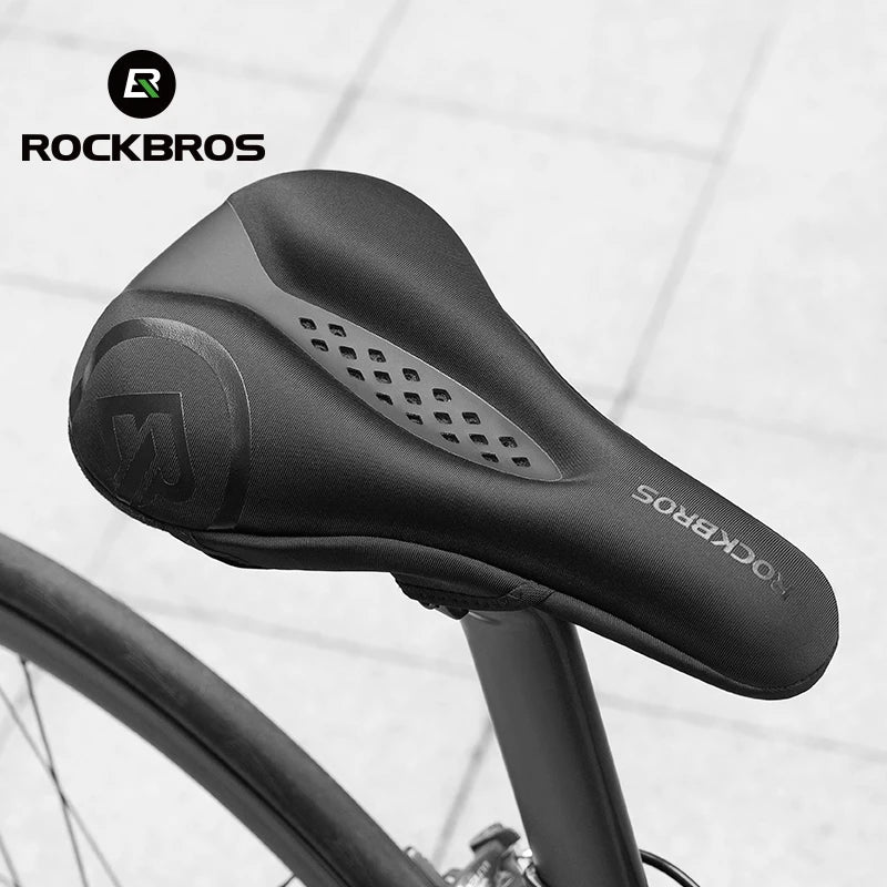 ROCKBROS Bicycle Saddle Mountain Road Waterproof Soft Comfortable Bicycle Saddle Cover for Bicycle