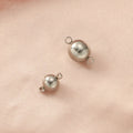 Mirror Polish Stainless Steel Round Couple Pendant Magnetic Charms Jewelry Accessories Bracelet