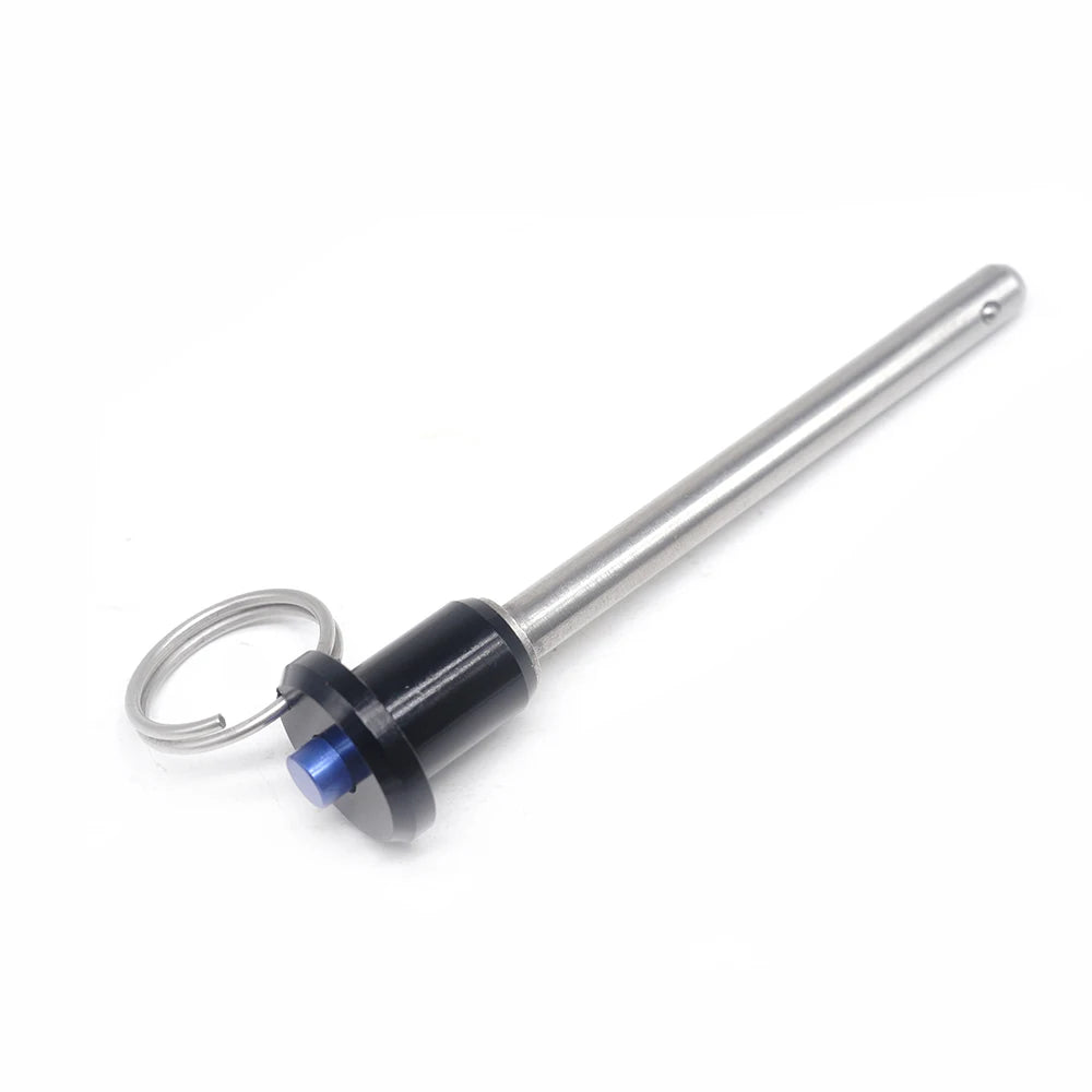 Customization Quick Release Pin Ss 316 T Stainless Flat Round Head Button Handle Quick Release Spring Pin 10mm
