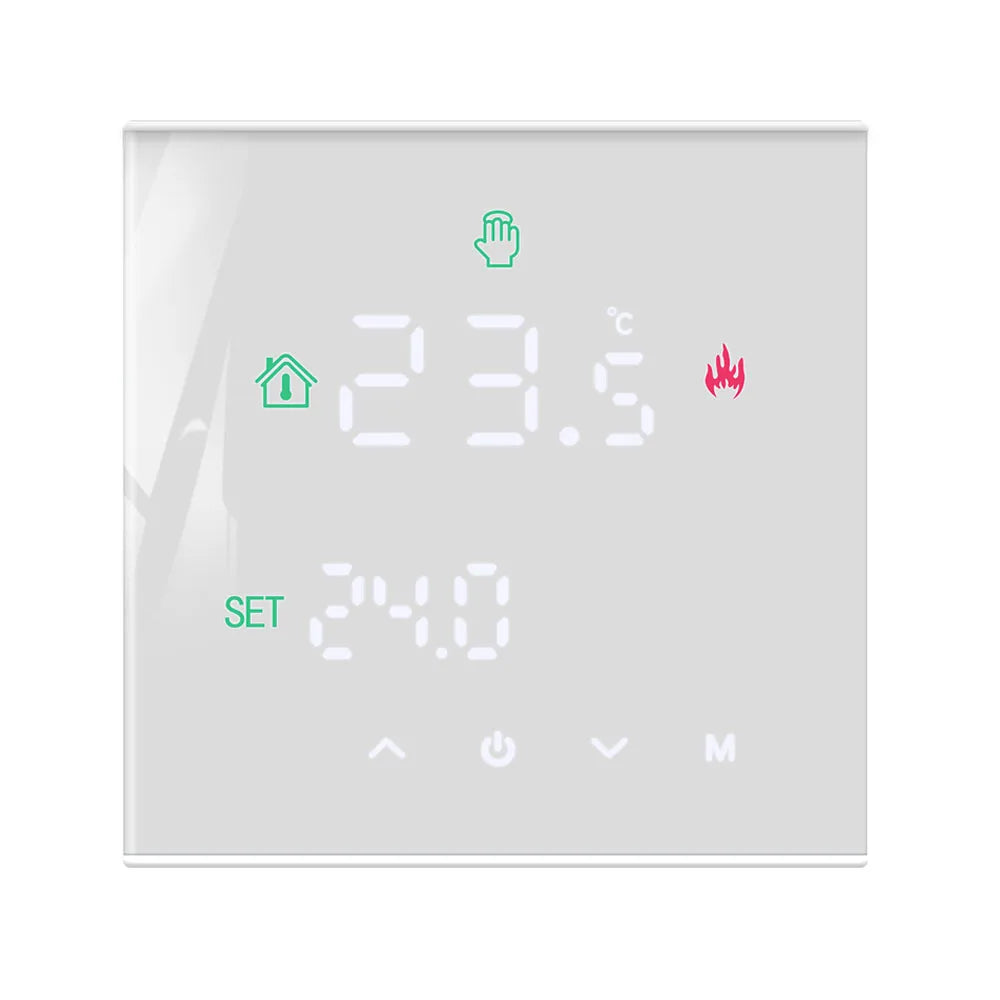 TGW60-WIFI-EP Beok 16A Electric Underfloor Heating System Touch Screen Wifi Tuya Room Temperature Controller Thermostats