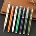 Business Metal Bead Signature Pens 17 Colors Can Be Used to Make Logos for Meetings Business Office Gifts Include Neutral Pens