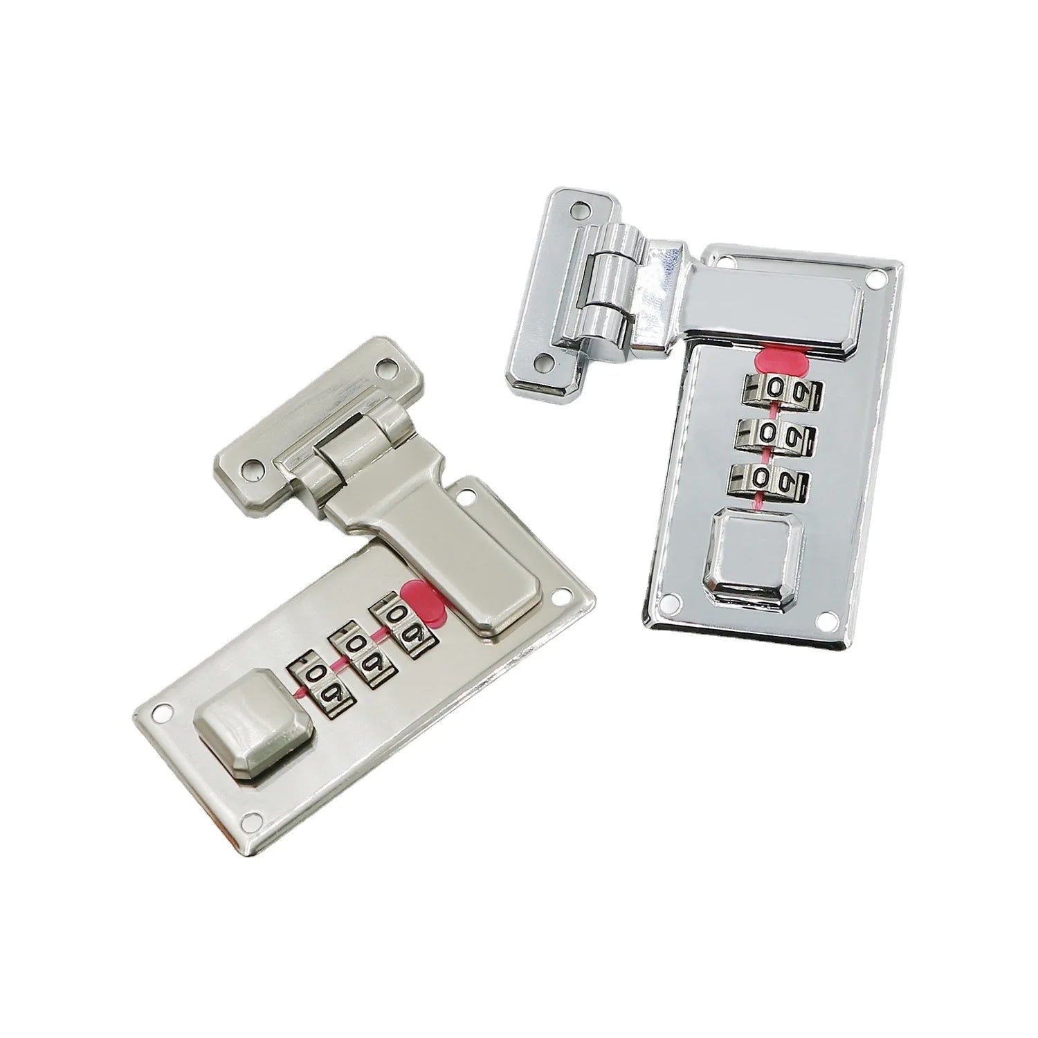 China Manufacturer's Cheap Zinc Alloy Stock Code Lock Boxes Metal Combination Lock Cosmetic Case Digit Password Suitcase/Luggage