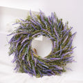Wholesale Ins Nordic Wind Lavender Simulation Wreath Home Decorative Wall Hanging Outdoor Pendant Chic Decorative Wreaths Swags
