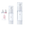 Empty 15ml 30ml 50ml 100ml Transparent Sunscreen As Airless Bottle Cosmetic Lotion Pump for Serum Cream for Skin Care Shampoo