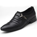 2026 Factory Elegant Stylish Dress PU Leather Elevator Shoes Men