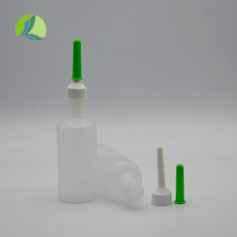 Pharm 120ml LDPE Plastic Enema Bottle with Screw Cap Screen Printing Personal Care Health Household Use Plastic Bottles Genre