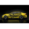 Custom Eco-friendly UV Printed Clear Vinyl Gloss Lamination Washable Car Decal Sticker for Home Decoration