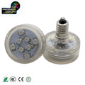 China Supply RGB E10 Carnival LED Fairgrounds Light AC24V 1.5W Long Lifespan Single Color Point Lights IP65 Theme Park Plastic