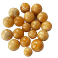 Natural crystals healing ball orange calcite sphere for home decoration
