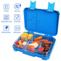 1000ml 5 Compartment Big Size Spill Proof  Leakproof Lunch Box Adults Office Personalized Bento Lunch Box