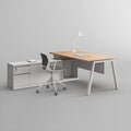 Ceo Luxury Modern Design Boss Office Furniture Set Manager Desk Table L Shaped White Executive Desk