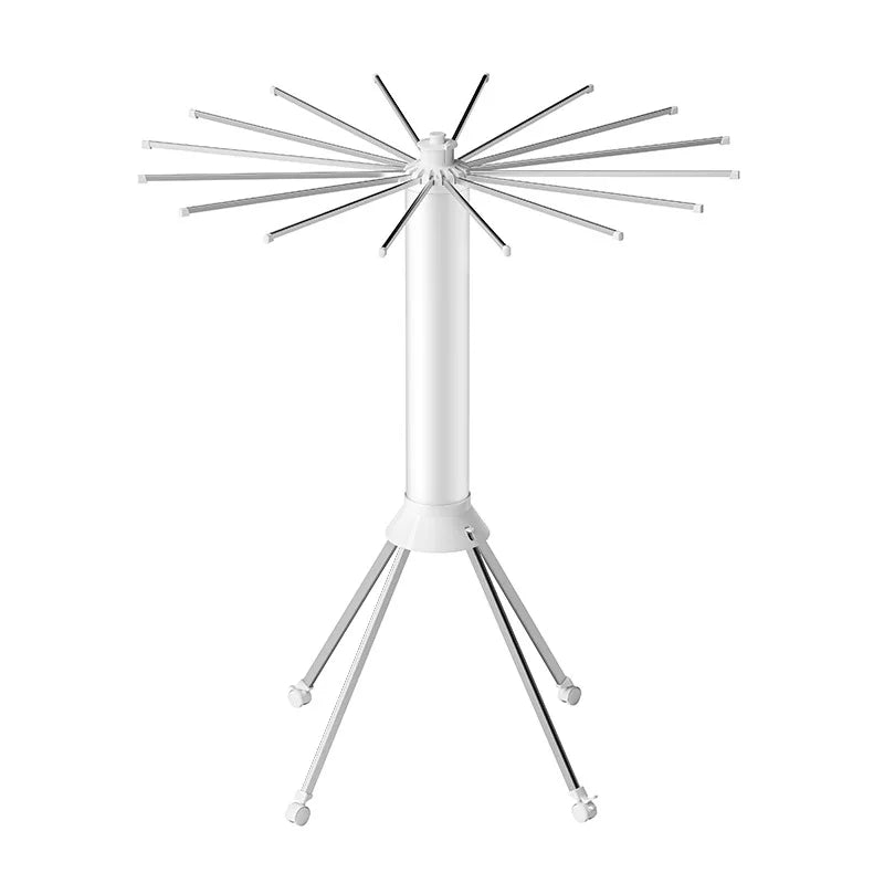 Home Foldable 16 Poles Clothes Octopus Clothes Drying Rack Outdoor Tripod Retractable Rotate Hanger Holder Metal Laundry Stand