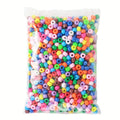 500g 6*9mm Large Hole Bracelet Necklace Jewelry Making Acrylic pony Beads 500g Wholesale