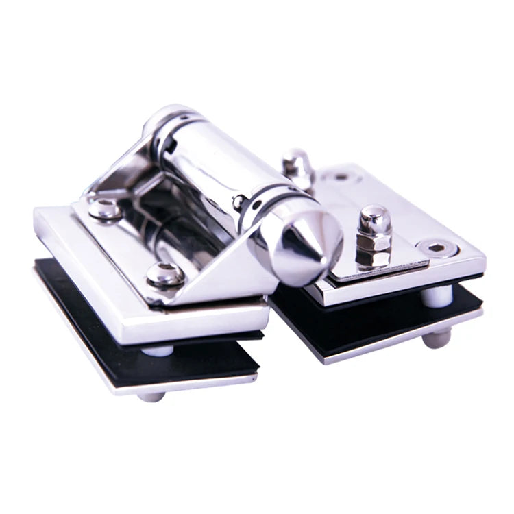 Stainless Steel 316 Frameless Glass Pool Fence Lock Glass Door Hinge Precision Casting