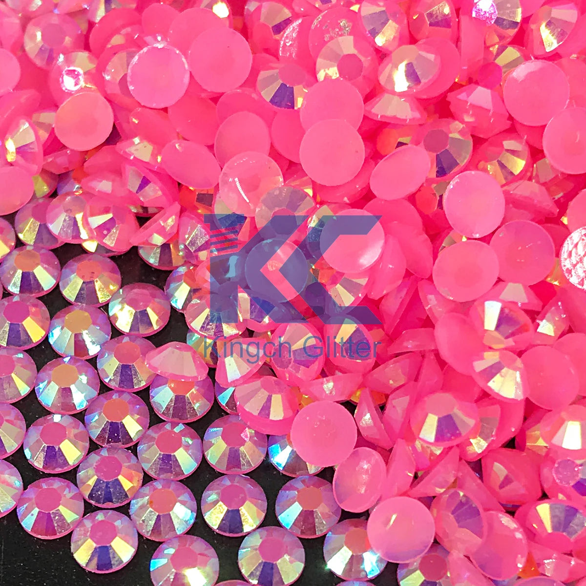 Hot Sale 3mm 4mm 5mm 6mm Crystal AB Clear Non Hotfix Foiled AB Resin Rhinestones for DIY Crafts