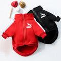 Customized Logo S-4XL Wholesale Multi Pet Clothes French Bull Luxury Designer Dog Jacket Winter Warm Coat  Dog Clothing