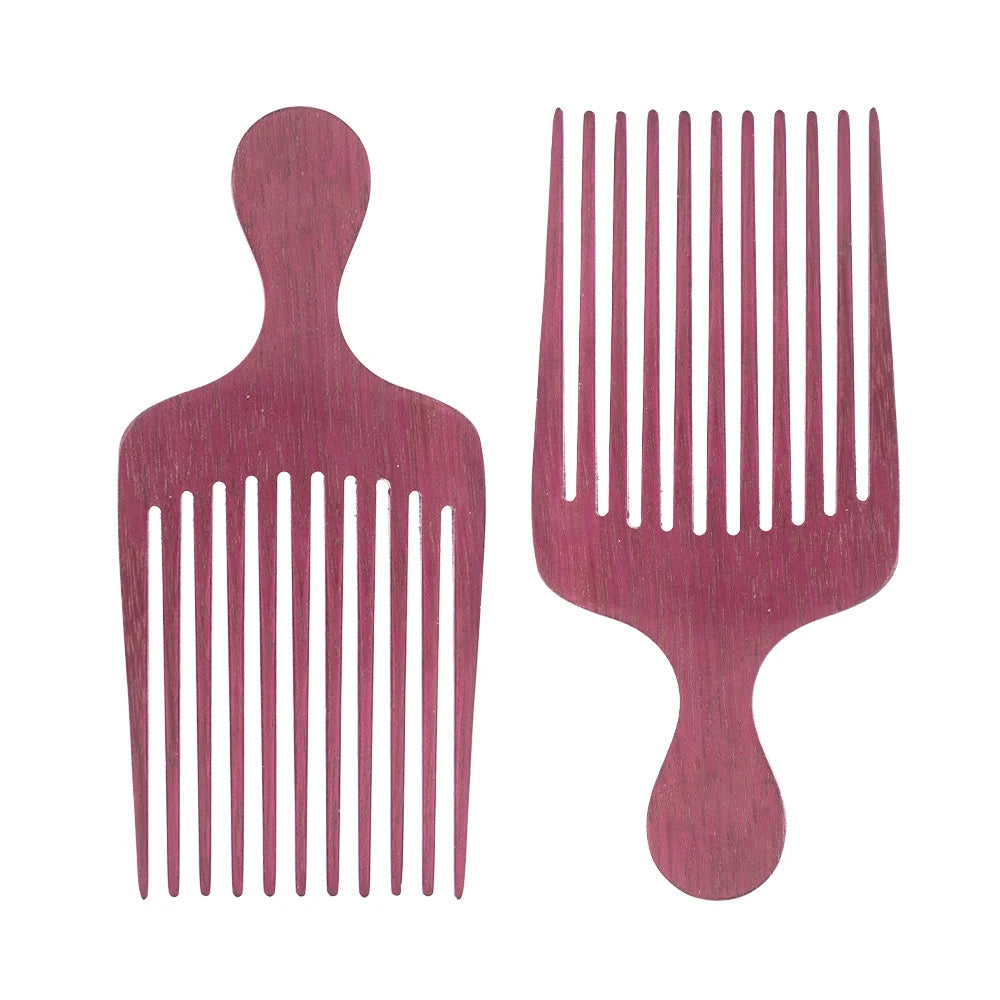 Factory Price Anti-static Afro Pick Comb Hot Selling Biodegradable Handmade Hair Pick Afro Comb
